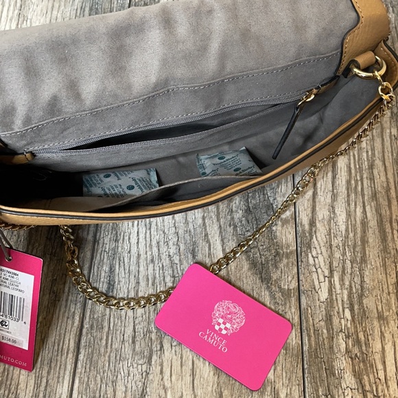 Vince Camuto Kimi clutch leather purse leopard - Picture 7 of 16